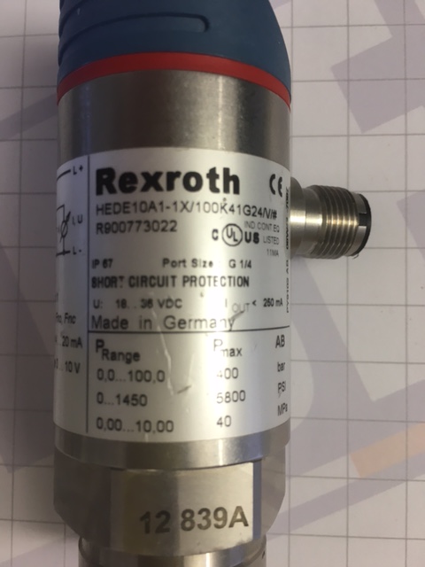 Transducer Rexroth HEDE10A1-1X