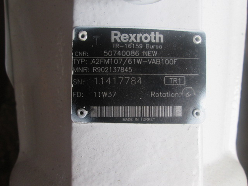 Bosch Rexroth A2fm107 61w Vab100f Hidraulic Motor