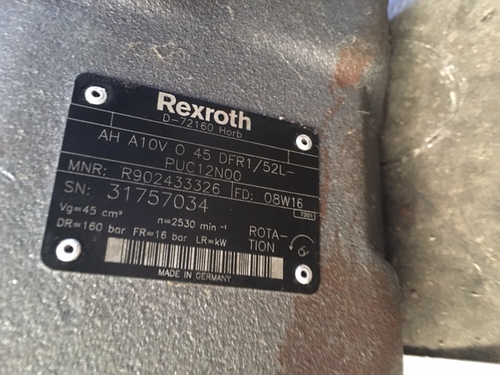 Pompa Rexroth A10VO45DFR1/52L-PUC12N00