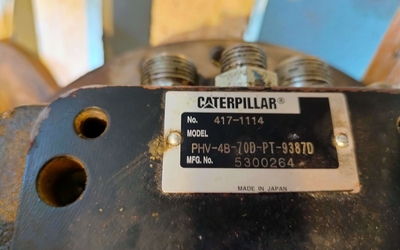 Motoriduttore PHV-4B-70D-PT-9387D per Caterpillar 