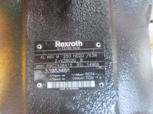 Motore Rexroth AL A6VM250HD2D/63W2-VZB020B